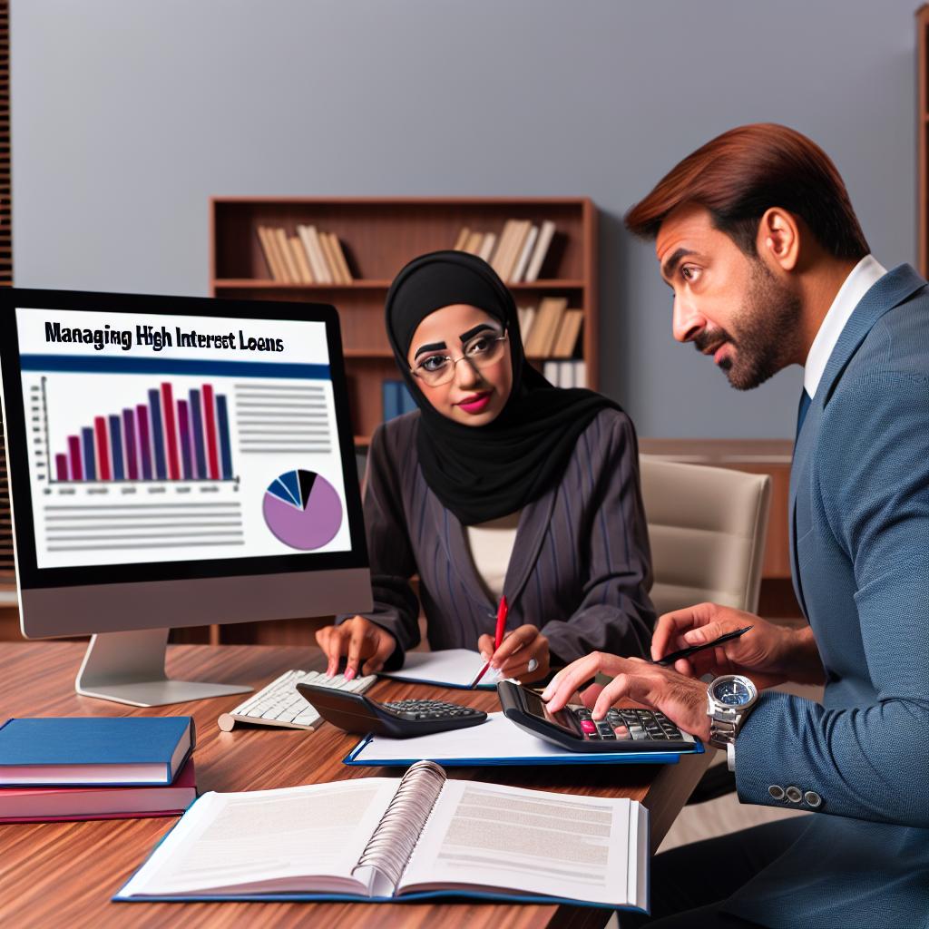 Tips for managing high-interest loans.