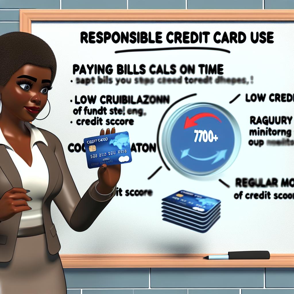How to use credit cards to build credit responsibly.